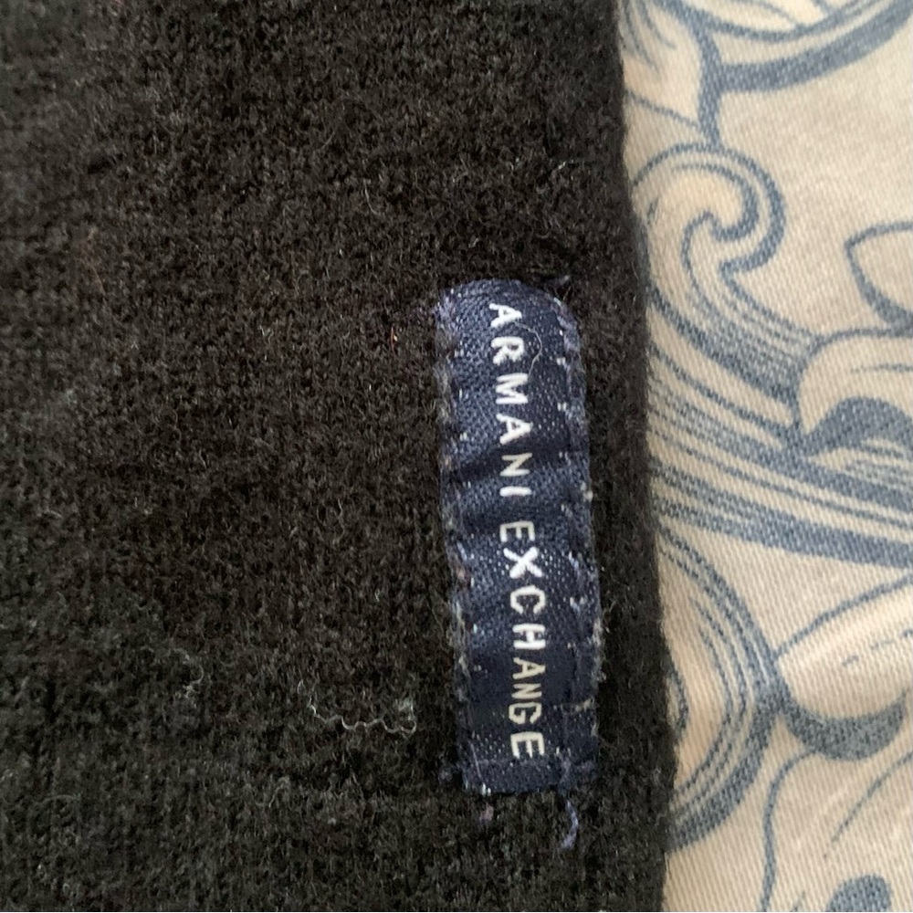 Armani Exchange 100% Merino Wool Cowl Neck Collar Sweater - Picture 6 of 7